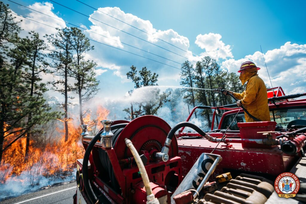 510 Acre South Jersey Forest Fire Contained, Officials Report 510 Acre South Jersey Forest Fire Contained, Officials Report