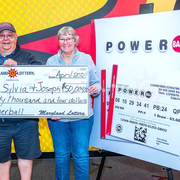 Southern maryland couple wins $50k in powerball - photo licensed by shore news network.