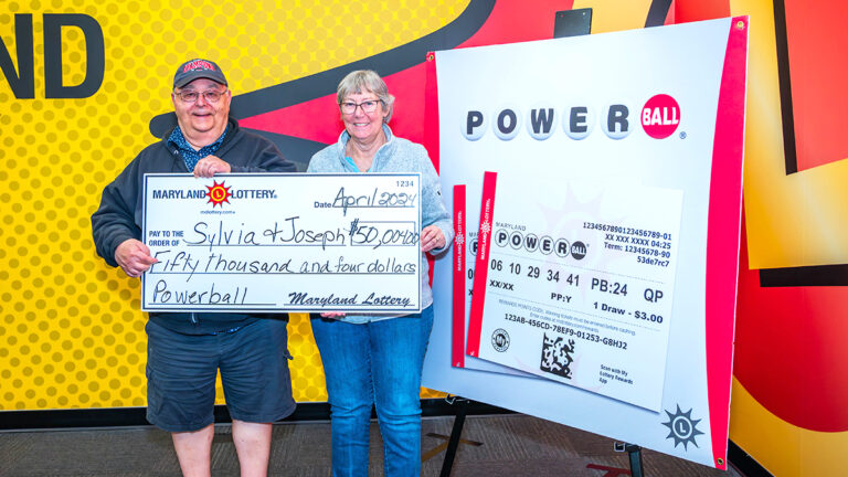 Southern maryland couple wins $50k in powerball - photo licensed by shore news network.