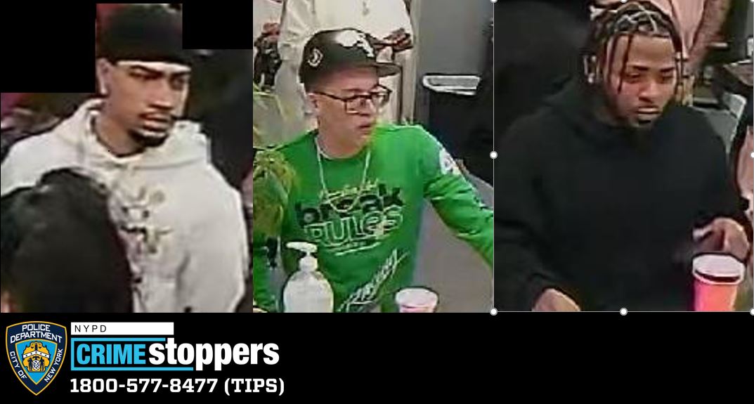 Violent Assault in Queens: Police Seek Three Suspects