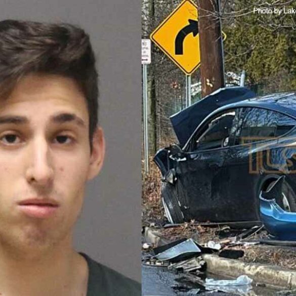 Elderly victim in high-speed lakewood crash identified, driver released on bail reform - photo licensed by shore news network.