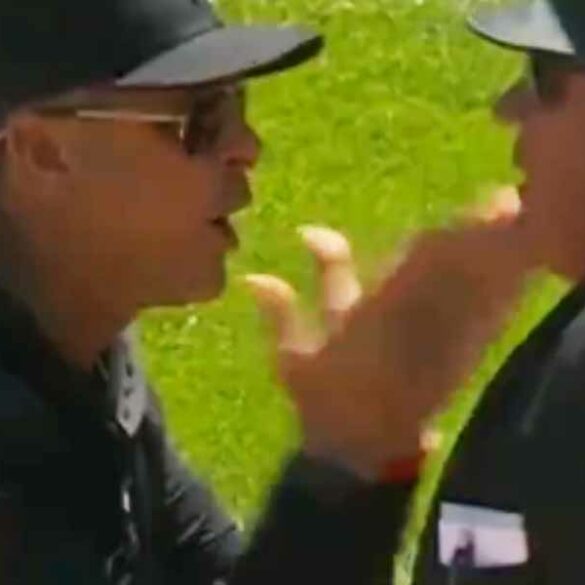 New york's boone kicked out of game for something he didn't say - photo licensed by shore news network.