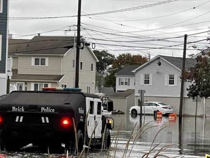Brick Township Alerts Residents to Flood Risks and Parking Alternatives