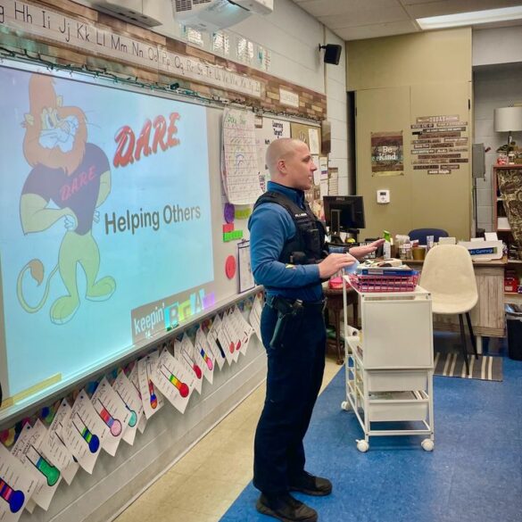 Beachwood elementary school students d. A. R. E. Program a success - photo licensed by shore news network.