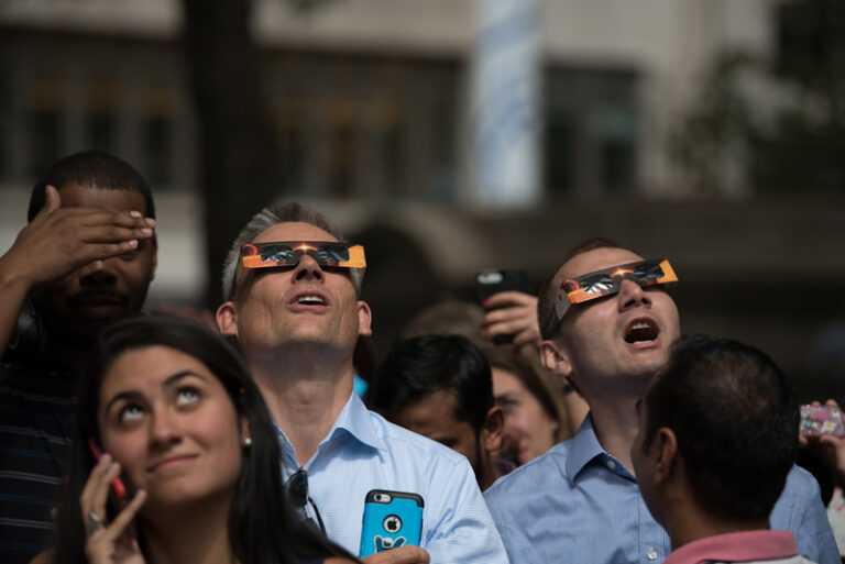 New yorkers search "my eyes hurt" at record levels after solar eclipse - photo licensed by shore news network.