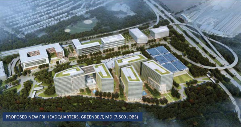 Greenbelt Chosen for New FBI Headquarters