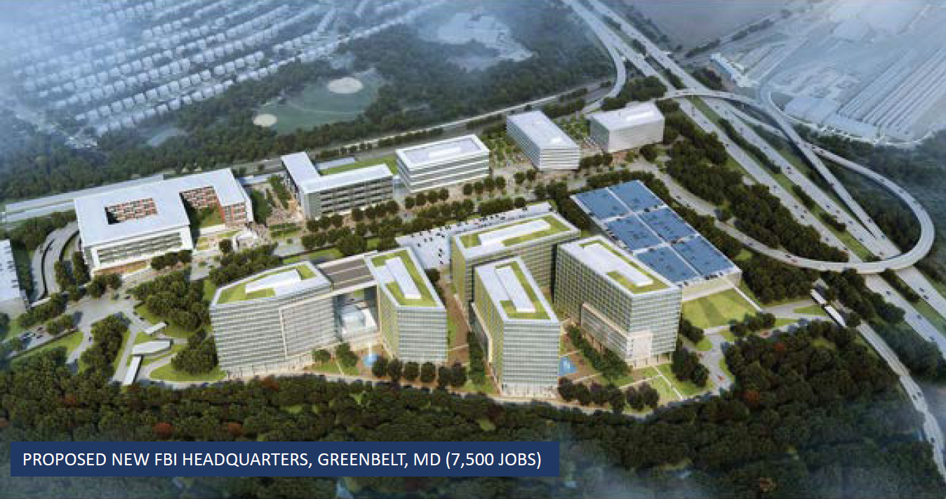 Greenbelt Chosen for New FBI Headquarters