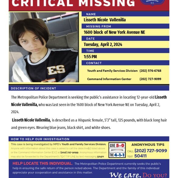 Search underway for missing 12-year-old girl in d. C. - photo licensed by shore news network.