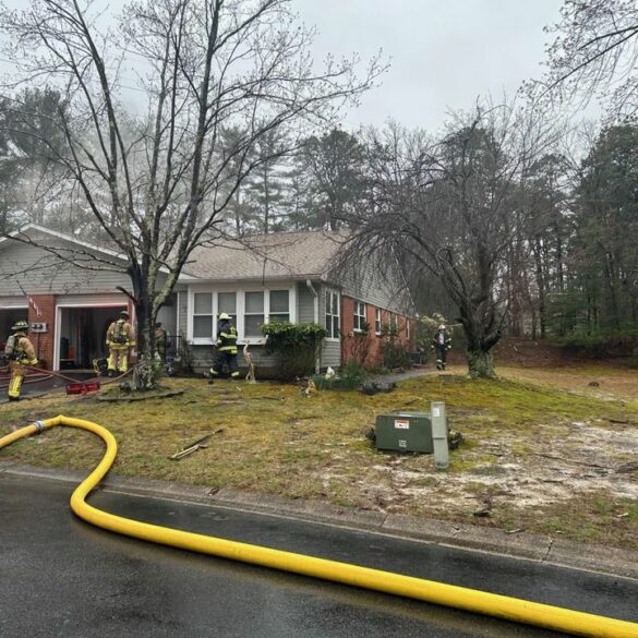Whiting house fire deemed accidental after investigation - photo licensed by shore news network.