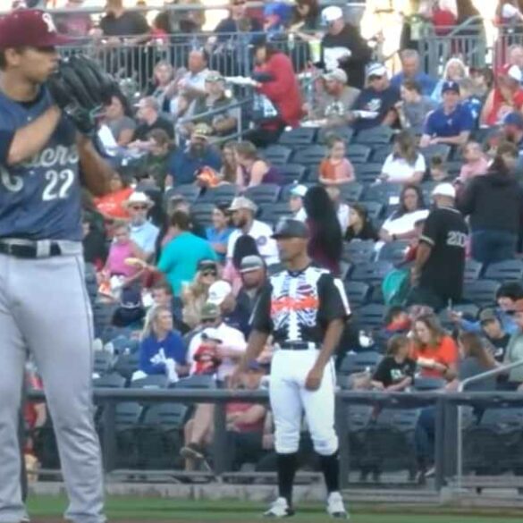 Following in his father's footsteps, ocean county's jack leiter to make mlb debut today - photo licensed by shore news network.