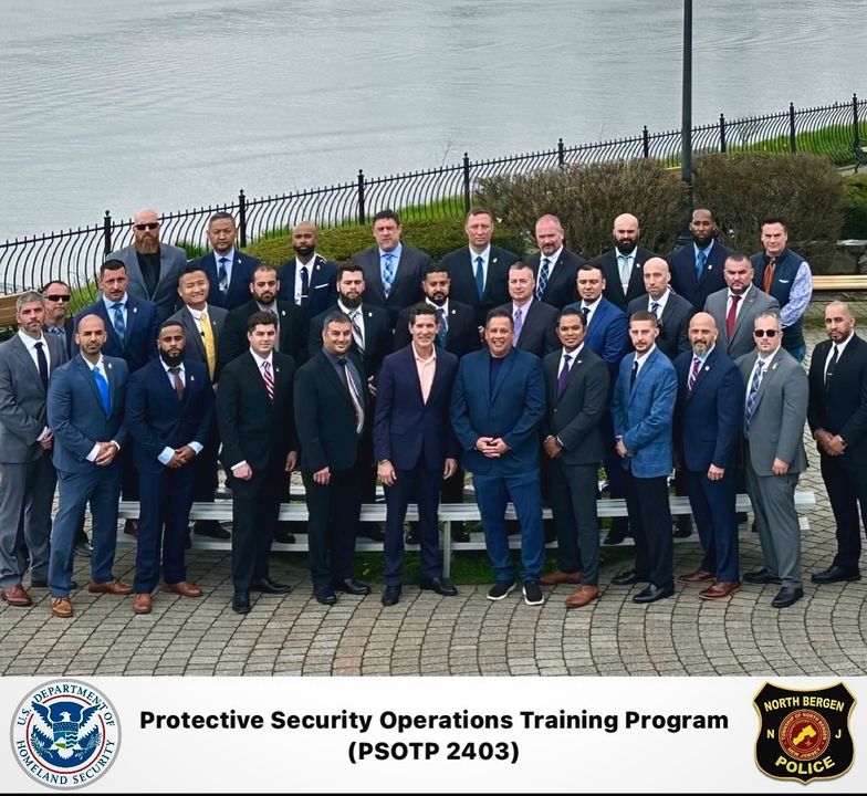 North Bergen Police Officers Receive Homeland Security Certification