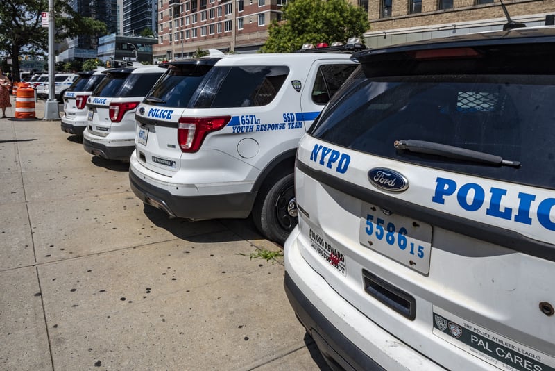 New York City Police Department (NYPD) fleets of cruiser.