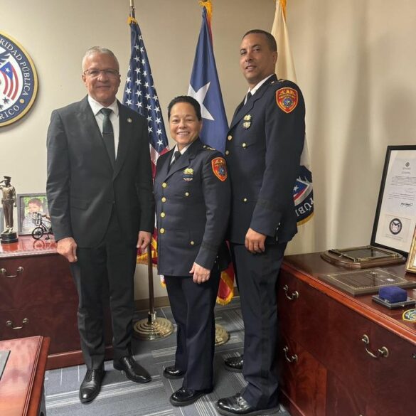 Suffolk county police honor fallen officer in puerto rico - photo licensed by shore news network.