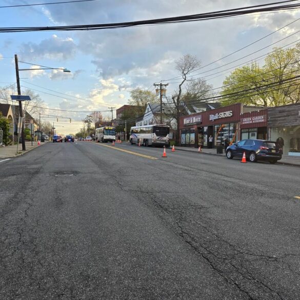 Traffic alert: route 4 roadwork in teaneck - photo licensed by shore news network.