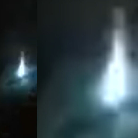 Large meteor lights up sky over new jersey - photo licensed by shore news network.