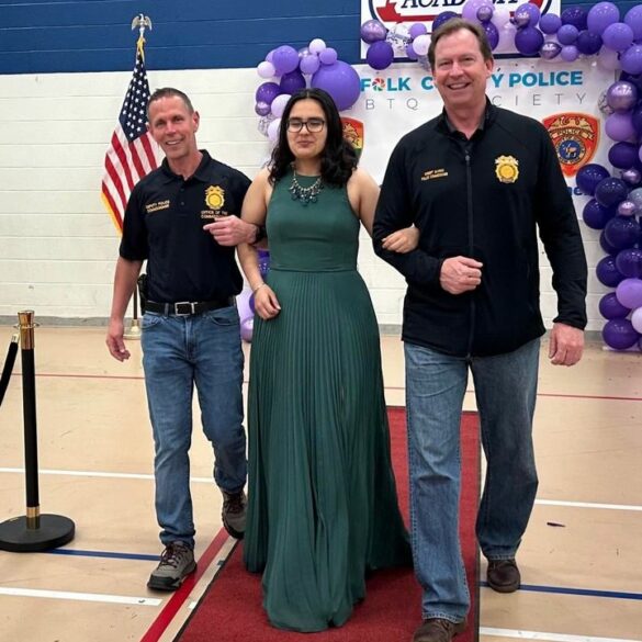Teens dazzle in prom attire at scpd's prom impact event - photo licensed by shore news network.