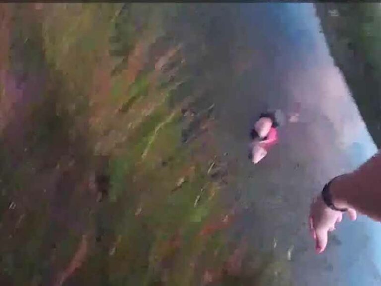 Lee county deputy saves woman from drowning in heroic rescue - photo licensed by shore news network.