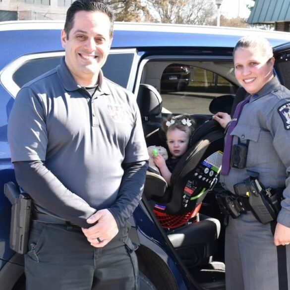 New york state police to host child passenger safety seat event in middletown - photo licensed by shore news network.