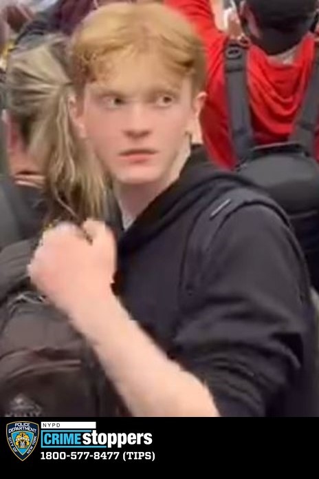 Brooklyn Pro-Palestine Protester Arrested for Attack on Jewish Man Carrying Israeli Flag Brooklyn Pro-Palestine Protester Arrested for Attack on Jewish Man Carrying Israeli Flag