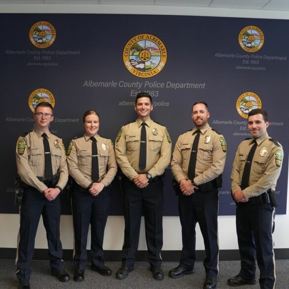Albemarle county welcomes new graduates from law enforcement academy - photo licensed by shore news network.