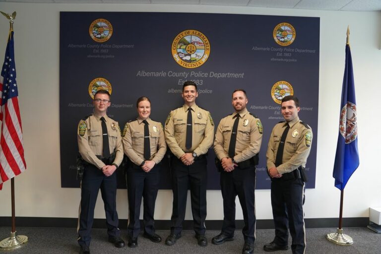 Albemarle county welcomes new graduates from law enforcement academy - photo licensed by shore news network.