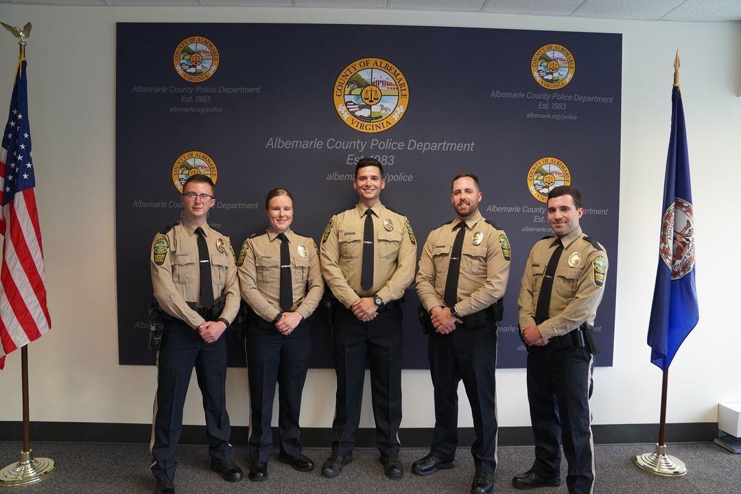 Albemarle County Welcomes New Graduates from Law Enforcement Academy