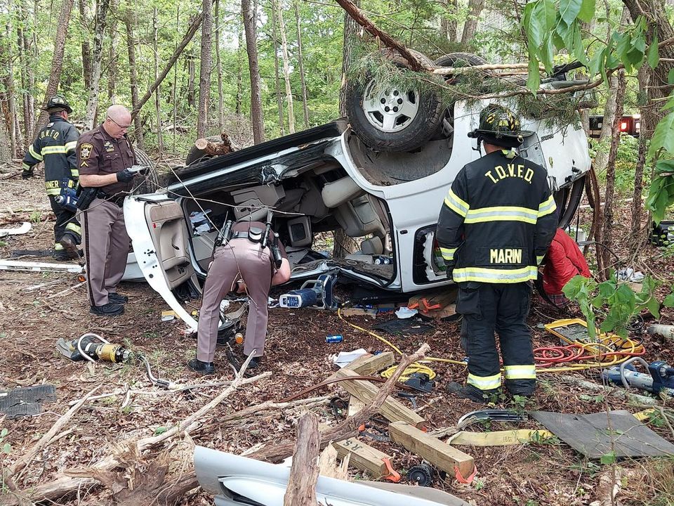 Firefighters Free Pinned Occupant After Collision in Nanjemoy Firefighters Free Pinned Occupant After Collision in Nanjemoy