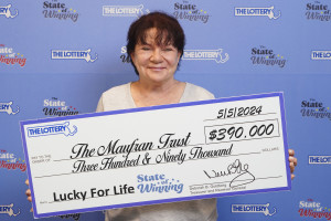Trust Claims Two $25,000 A Year for Life Lottery Prizes