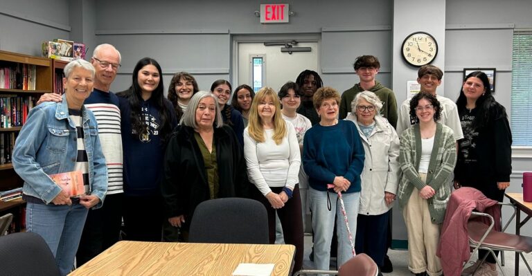 Toms river students celebrate older americans month with senior center visit - photo licensed by shore news network.