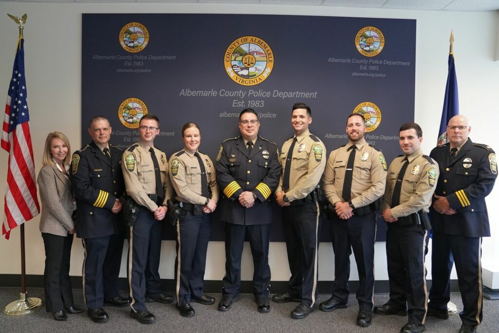 Albemarle County Welcomes New Graduates from Law Enforcement Academy Albemarle County Welcomes New Graduates from Law Enforcement Academy