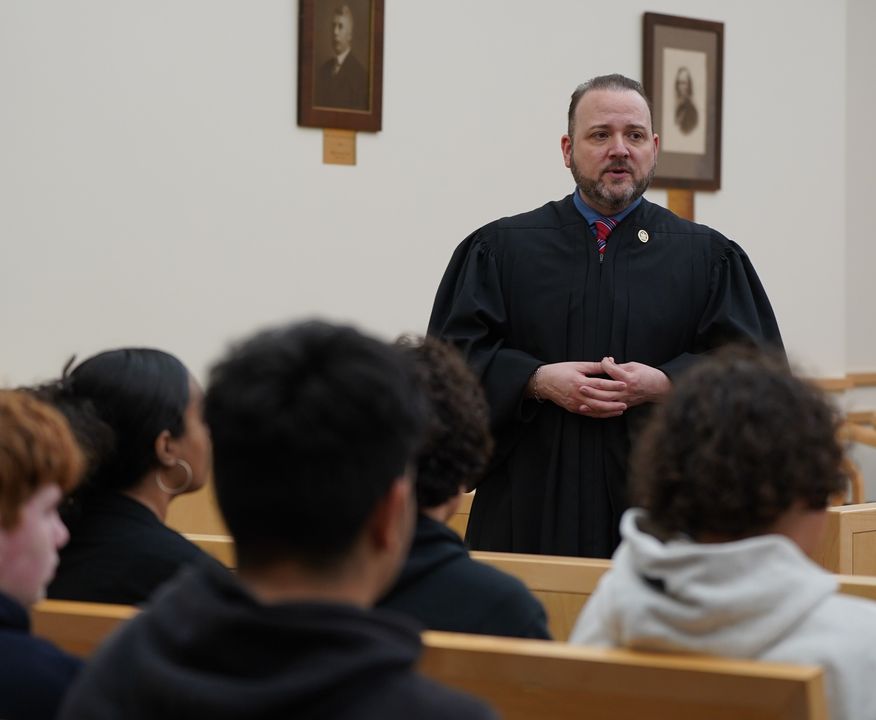 Rockland County Middle Schoolers Get a Taste of the Courtroom