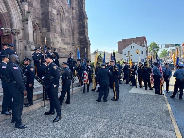 Annual Blue Mass Held for Fallen Officers in Paterson