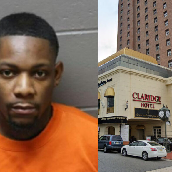 Ex-con arrested at atlantic city hotel after housekeepers find loaded gun - photo licensed by shore news network.