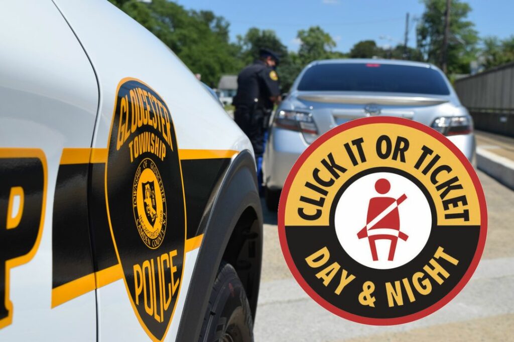 Police In South Jersey to Enforce Seat Belt Use in "Click It or Ticket" Campaign