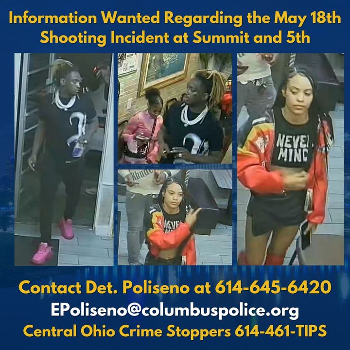 Columbus Police Seek Assistance Identifying Suspects in Recent Shooting Columbus Police Seek Assistance Identifying Suspects in Recent Shooting