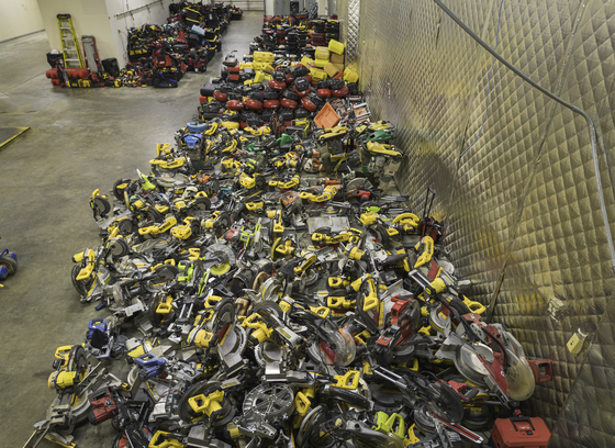 Record-Breaking Haul of Illegal Construction Tools Recovered by Maryland Cops