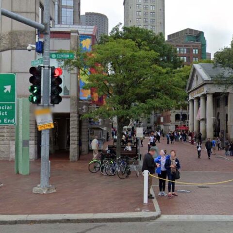 Boston man arrested for multiple shoplifting incidents at faneuil hall marketplace - photo licensed by shore news network.