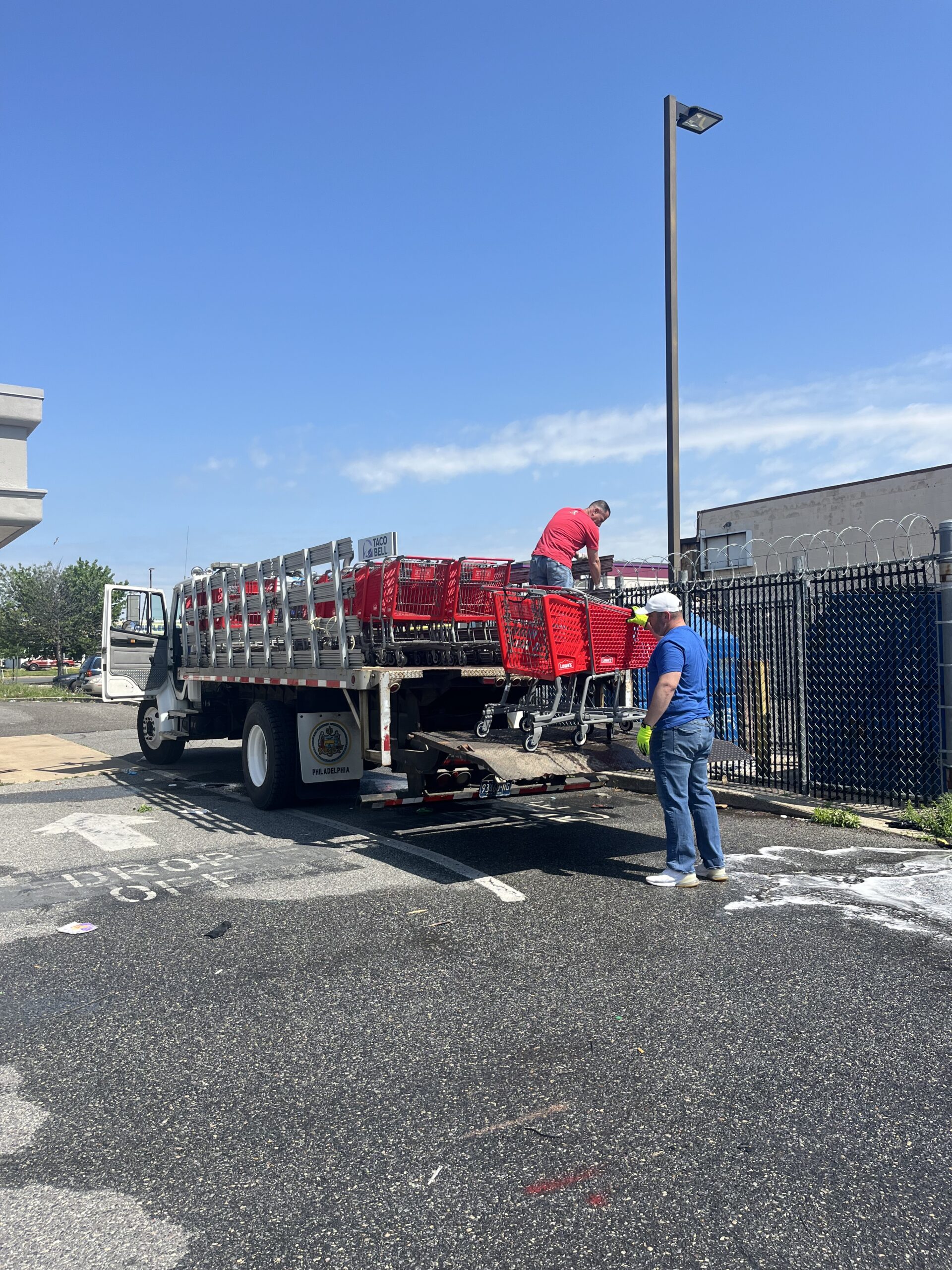 75 Stolen Shopping Carts Recovered During Kensington Cleanup