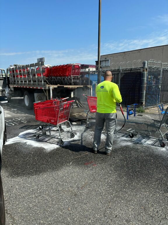 75 Stolen Shopping Carts Recovered During Kensington Cleanup 75 Stolen Shopping Carts Recovered During Kensington Cleanup
