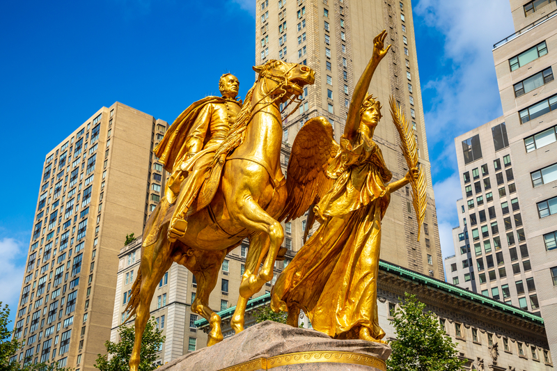 To Free Palestine, Pro-Hamas Protesters Vandalize Civil War Statue in Manhattan To Free Palestine, Pro-Hamas Protesters Vandalize Civil War Statue in Manhattan