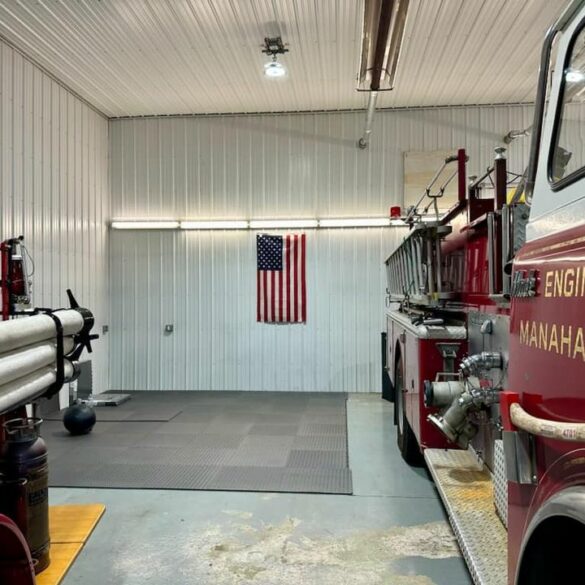 Stafford firefighters now have a gym to keep responders fit - photo licensed by shore news network.