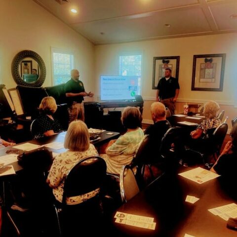 Howell township police department receives warm reception at fraud presentation - photo licensed by shore news network.