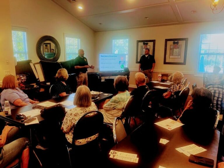 Howell township police department receives warm reception at fraud presentation - photo licensed by shore news network.