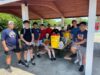 Toms river jrotc students volunteer to clean up local park