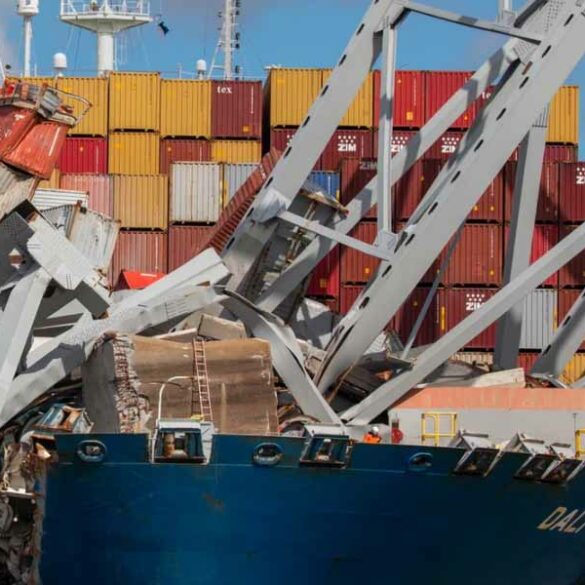 Body of fifth victim recovered from maryland bridge collapse - photo licensed by shore news network.