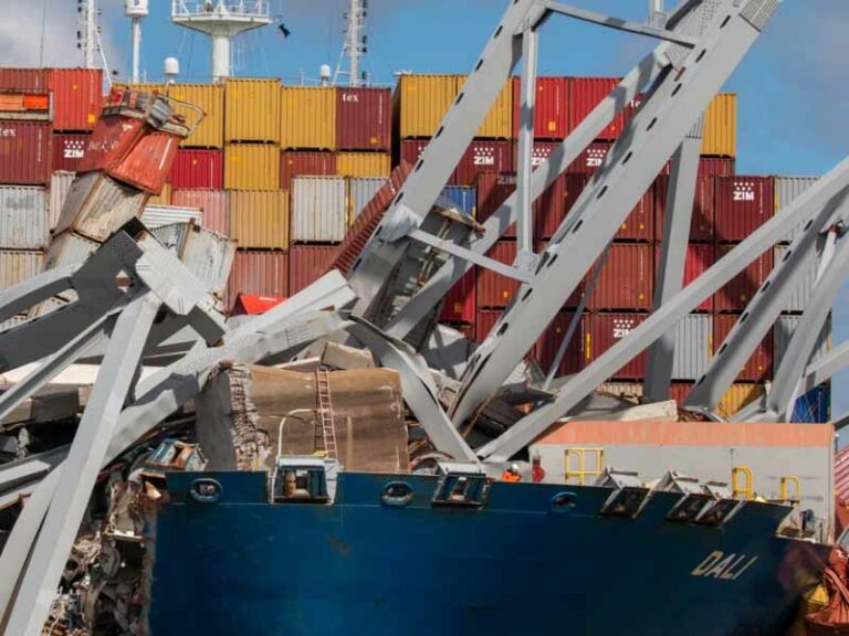 Body of fifth victim recovered from maryland bridge collapse - photo licensed by shore news network.