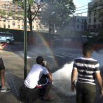 Kids playing in the Bronx