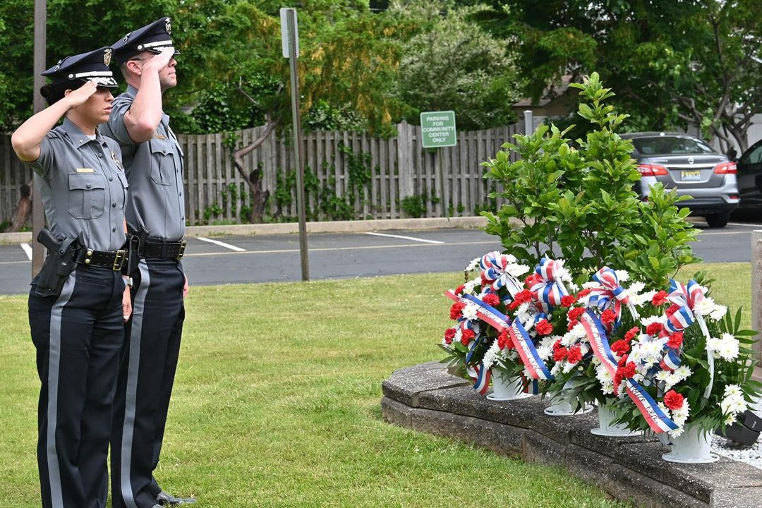 West Long Branch Police Honor the Fallen on Memorial Day