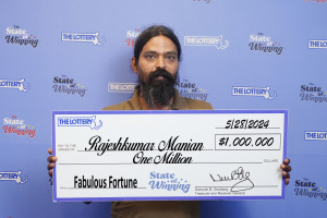 Lowell Man Claims $1 Million Lottery Prize from Ticket Purchased in Attleborough