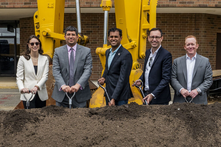 Kushner breaks ground on monmouth square, transforming monmouth mall into open-air town center - photo licensed by shore news network.